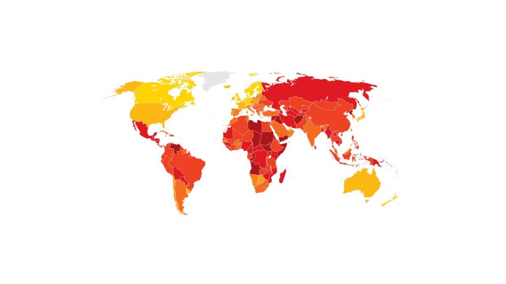 Transparency International: Denmark and New Zealand the least corrupt countries in the world